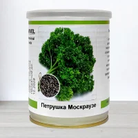 Семена петрушки кучерявои Москраузе, Польща, Marvel, банка 100г
