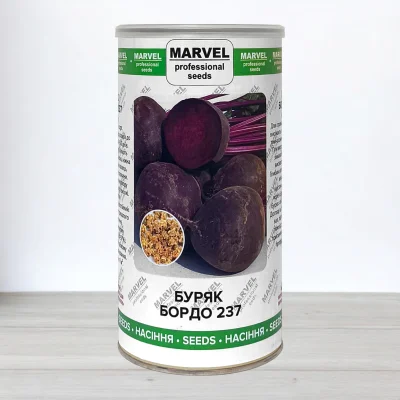 Насіння буряку Бордо 237, Польща, Marvel, банка 350г