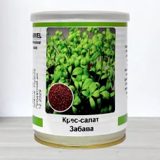 Семена крес-салата Забава, Украина, Marvel, банка 100г