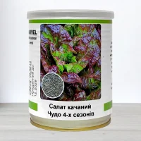 Насіння салату Чудо 4-х Сезонів, Україна, Marvel, банка 100г