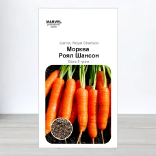 Семена моркови Роял Шансон, Польща, Marvel, 5г