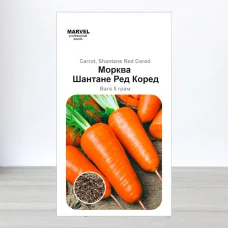 Семена моркови Шантане Ред Коред, Италия, Marvel, 5г