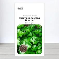 Семена петрушки листовои Богатир, Украина, Marvel, 10г