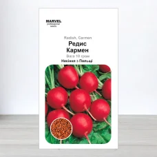 Семена редиса Кармен, Польща, Marvel, 10г