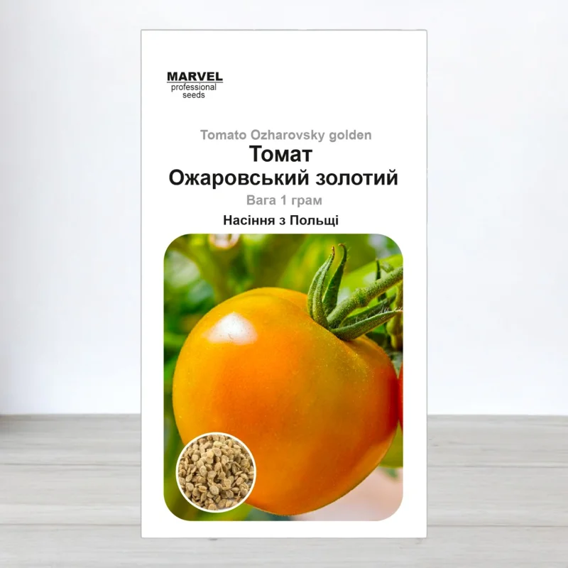Семена томата Ожаровський Золотий, Польща, Marvel, 1г