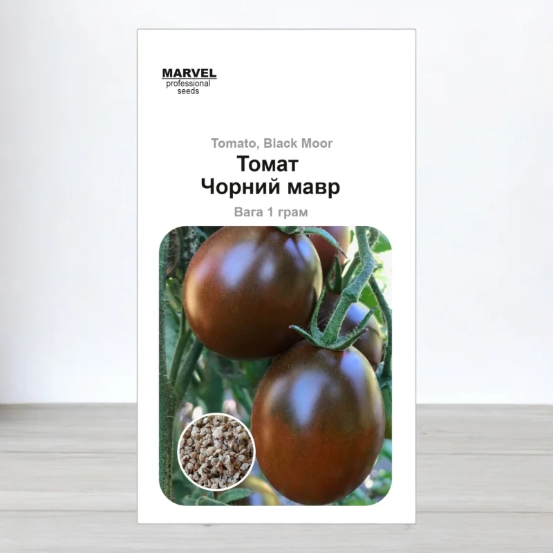 Семена томата Чёрный Мавр, Украина, Marvel, 1г