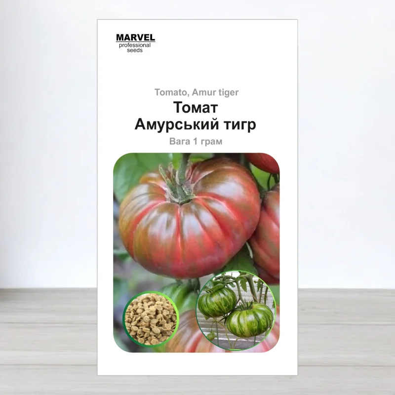 Насіння томату Амурський Тигр, Україна, Marvel, 1г