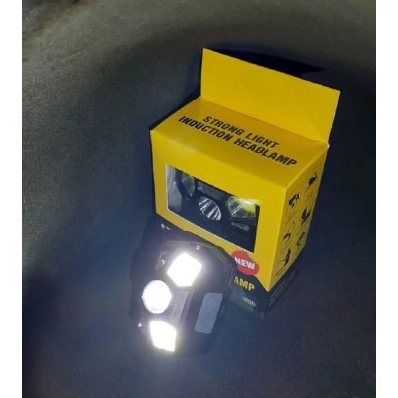 Лихтар налобний Strong Light Induction Headlamp акумуляторний