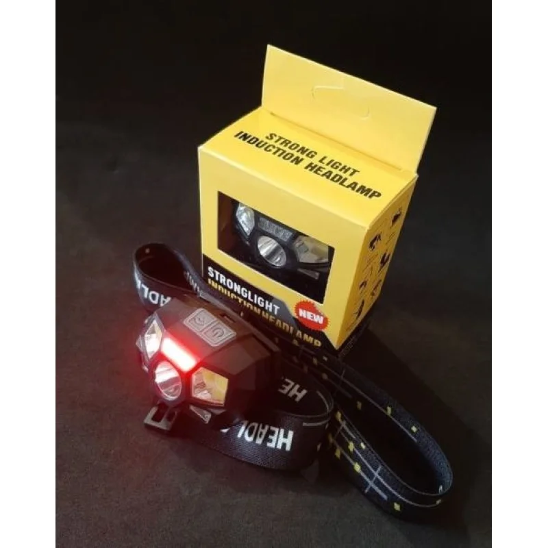 Лихтар налобний Strong Light Induction Headlamp акумуляторний
