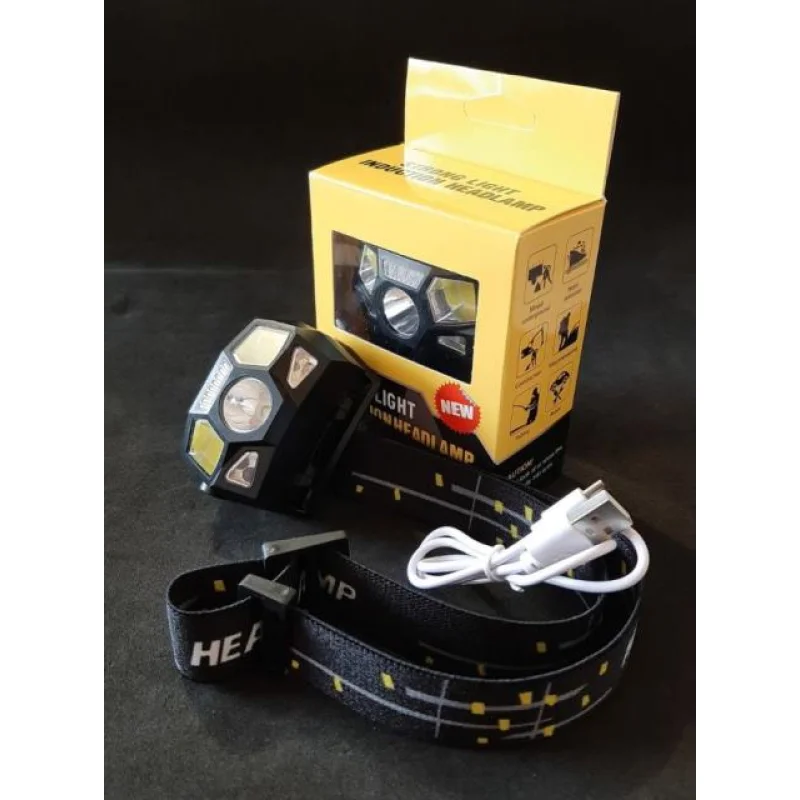 Лихтар налобний Strong Light Induction Headlamp акумуляторний