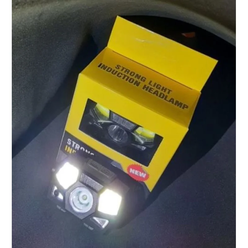 Лихтар налобний Strong Light Induction Headlamp акумуляторний
