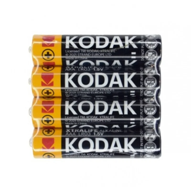 Щелочная батарейка Kodak Extra Life LR3, AAA, 1,5 В, 4 шт. в упаковке