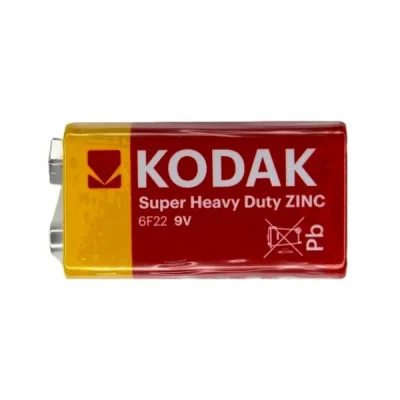 Солевая батарейка Kodak «Крона» 6F22, 9 В