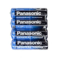 Солевая батарейка Panasonic R6, AA, 1,5 В, 4 шт./уп.