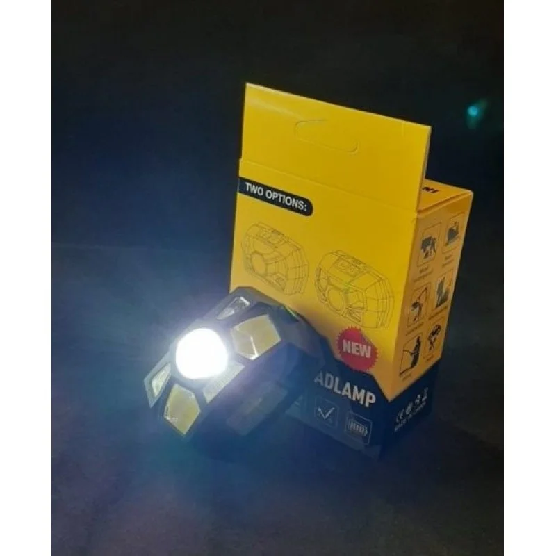 Лихтар налобний Strong Light Induction Headlamp акумуляторний