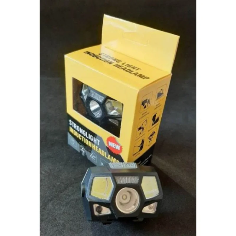 Лихтар налобний Strong Light Induction Headlamp акумуляторний