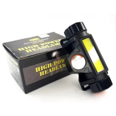 Лихтар налобний BL 8101 COB XPE + магнит 14500 usb charge