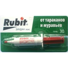 Инсектицид от тарганив та мурах Рубит Зиндан, шприц-гель 30г