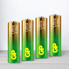 Батарейка лужна GP Ultra alkaline LR6, AA, 1,5V, 4шт/уп