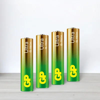 Батарейка лужна GP Ultra alkaline LR3, AAA, 1,5V, 4шт/уп