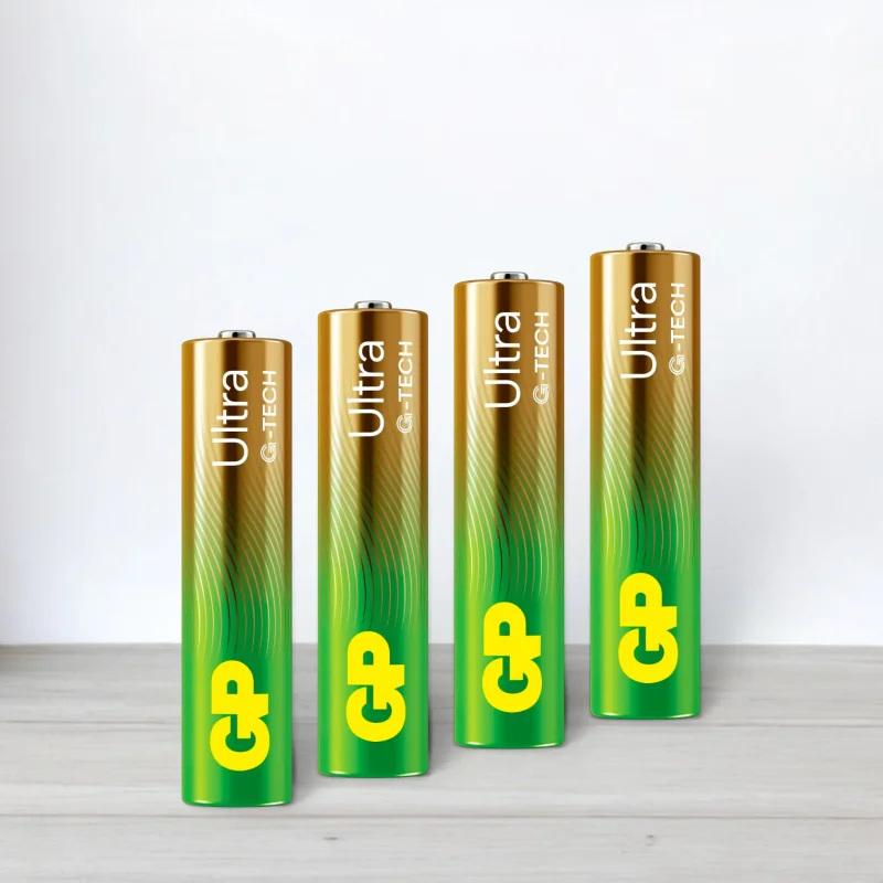 Батарейка лужна GP Ultra alkaline LR3, AAA, 1,5V, 4шт/уп