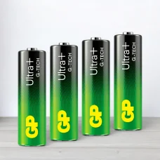 Батарейка лужна GP Ultra Plus alkaline LR6, AA, 1,5V, 4шт/уп