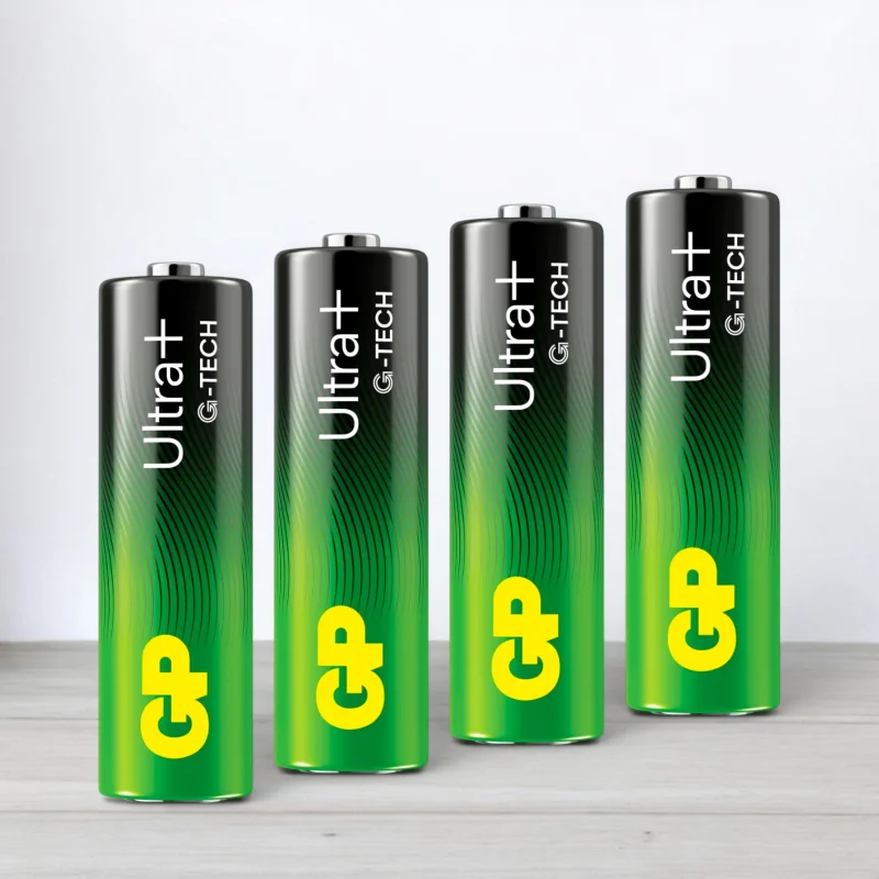 Батарейка лужна GP Ultra Plus alkaline LR6, AA, 1,5V, 4шт/уп