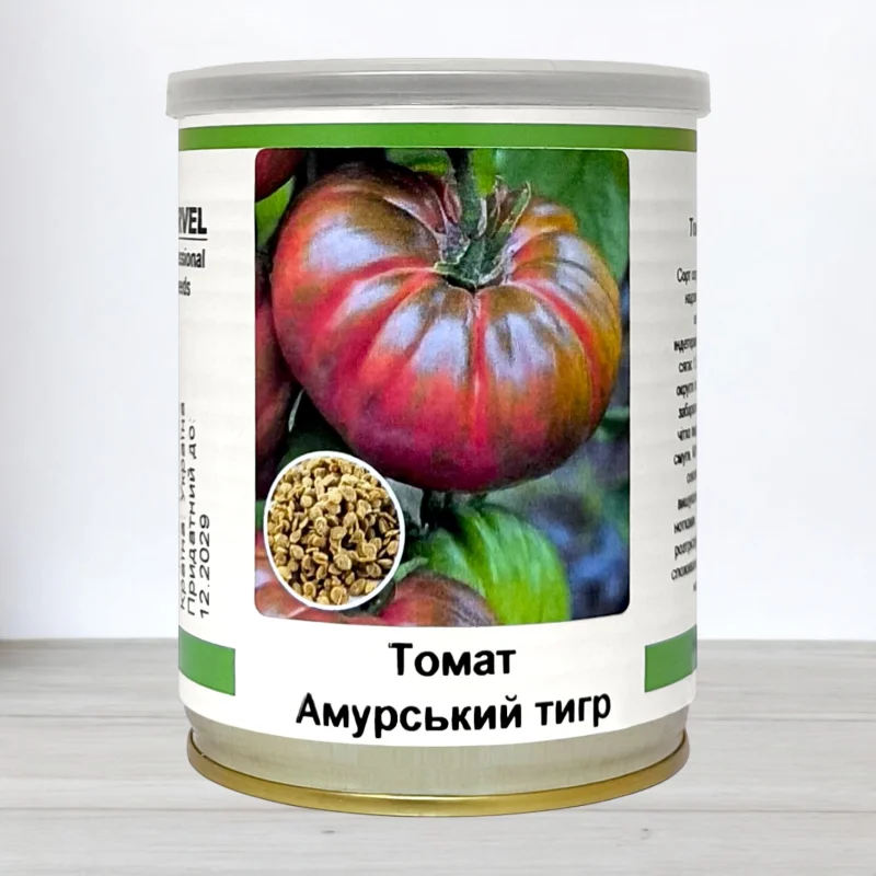 Насіння томату Амурський Тигр, Україна, Marvel, банка 50г