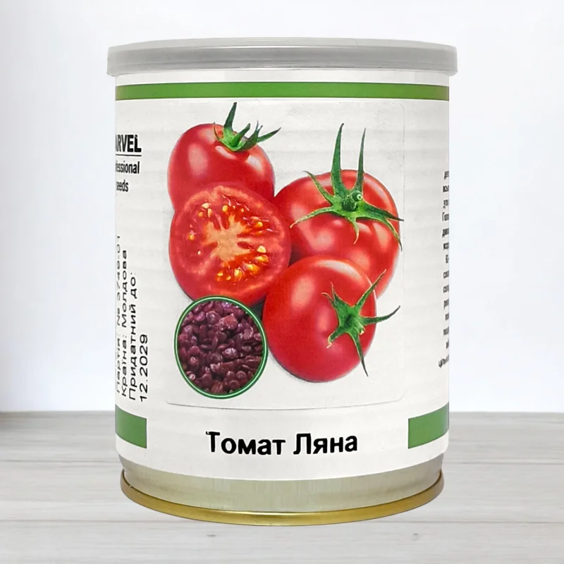 Насіння томату Ляна, Молдова, Marvel, банка 50г