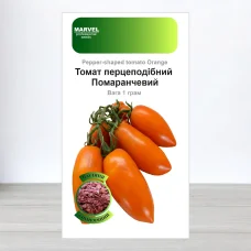 Семена инкрустоване томата Перцеподибний Помаранчевий, Нимеччина, Marvel, 1г